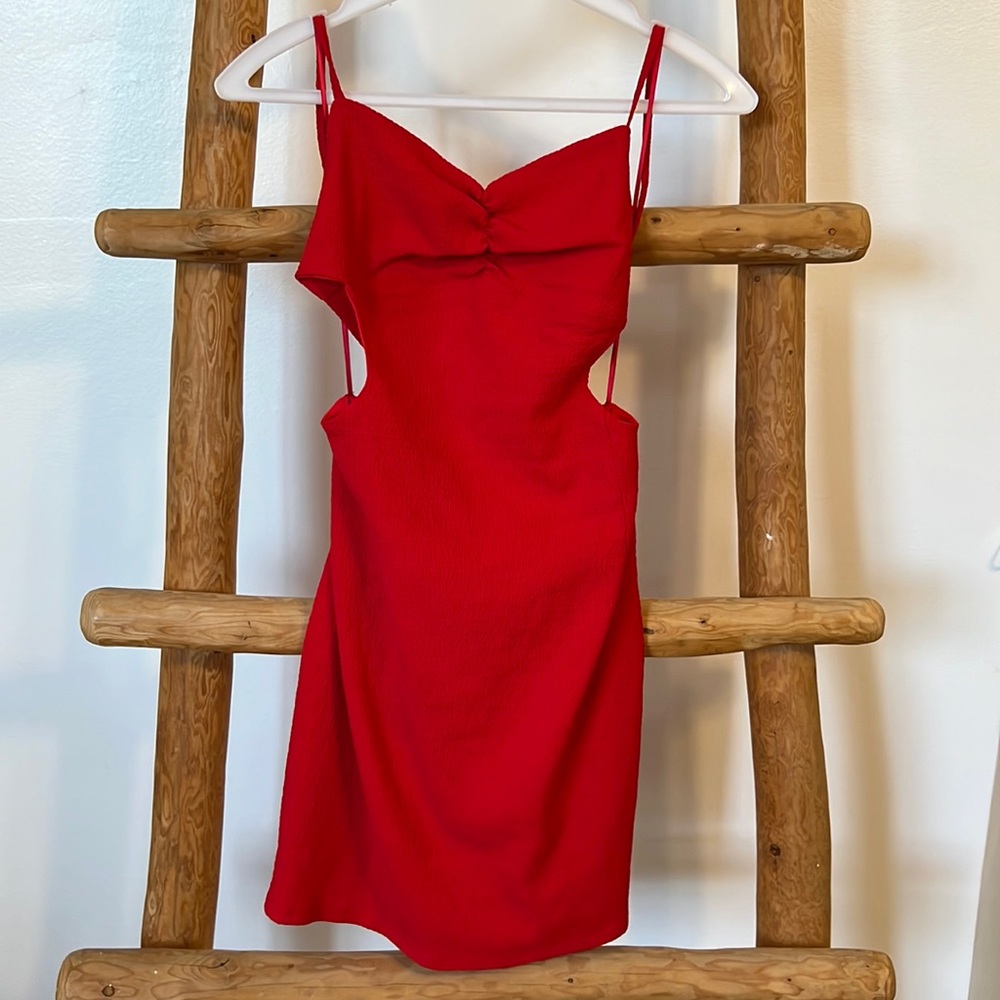 NWTs! Fashion Nova Red Mini Dress